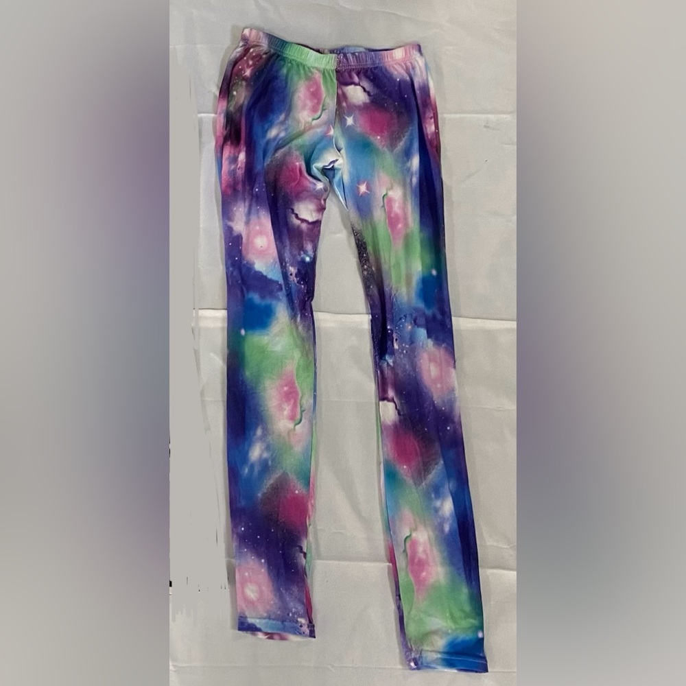 Urban Groove Galaxy Print Leggings Dance Costume Dancewear